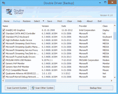 Cara Backup Driver Windows