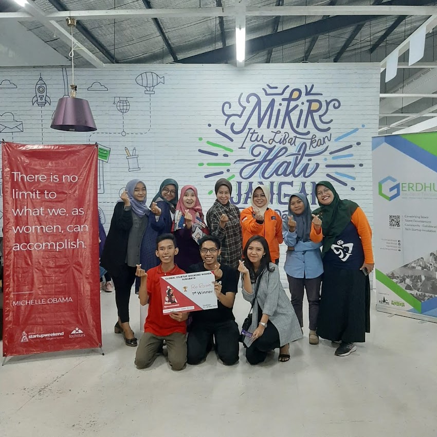 Organizer dan Coach Global Startup Weekend Women Surabaya 2019
