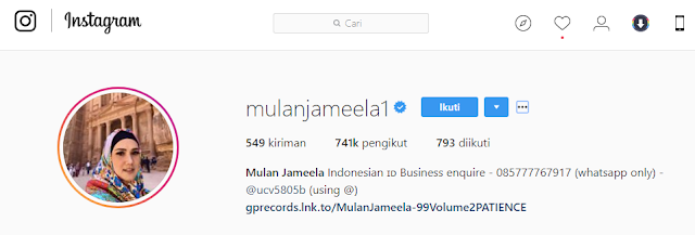 Mulan Jameela Mantab Berhijab, Reaksi Netizenpun Diluar Dugaan