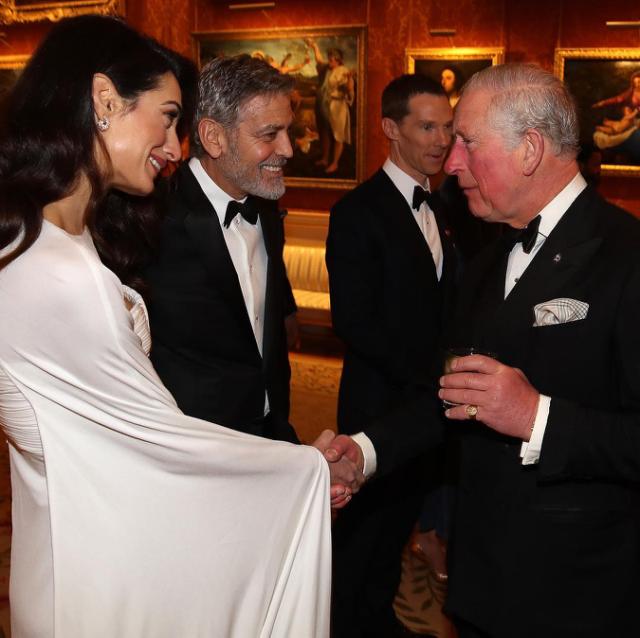 Amal Clooney como una estrella de cine