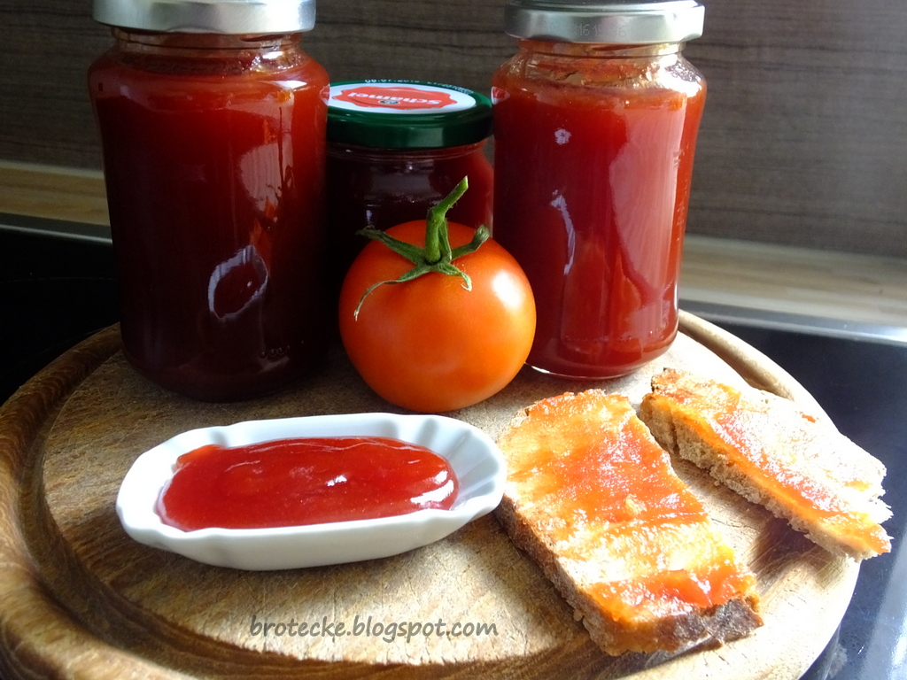 Dagmar&amp;#39;s brotecke: Tomatenmarmelade (mus) mit leichten Essig-Geschmack