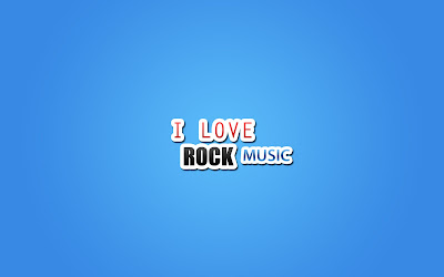 HD I Love Rock Music wallpaper