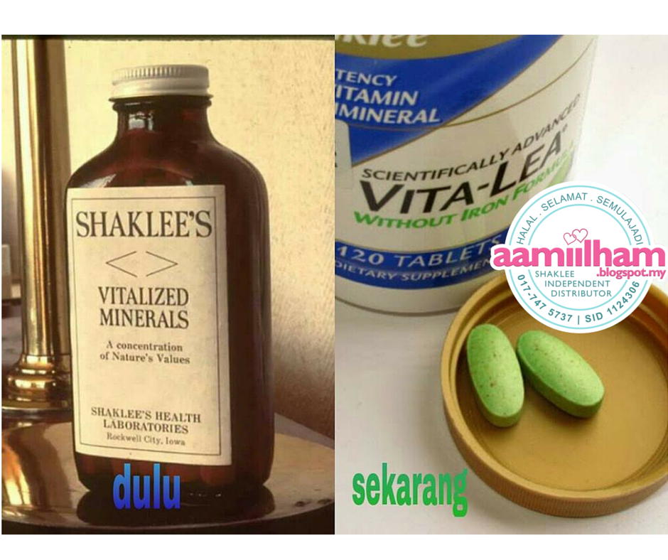 PENGEDAR SHAKLEE JOHOR BAHRU Vitalea Shaklee Multivitamin terbaik