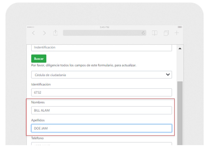 Modificar datos en mysql desde php