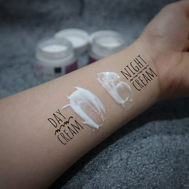 Scarlett Whitening Acne Day Cream and Night Cream Texture