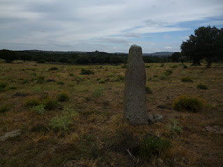 Necrópolis de La Osera. Piedra hincada