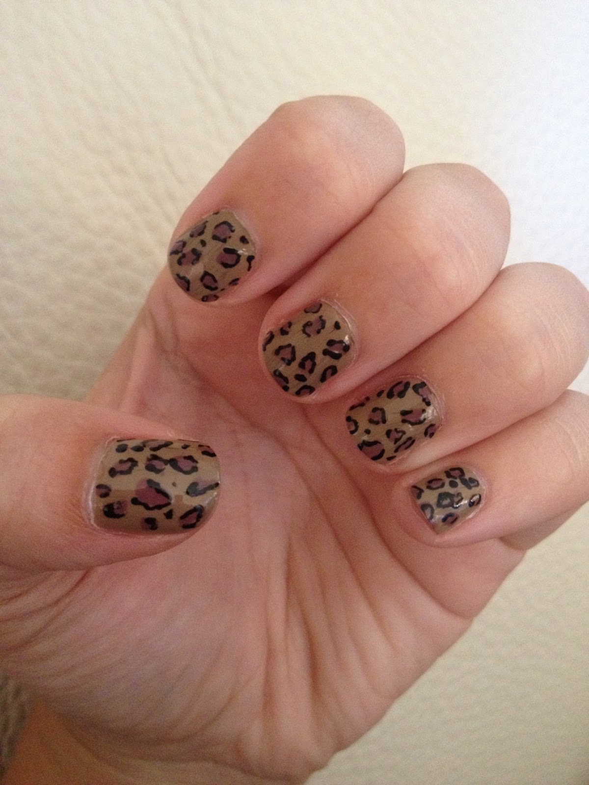 NAILed It Cheetah Nails 