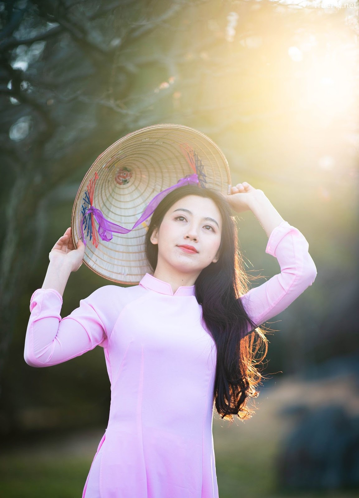 Dreamy purple of Ao Dai - Gentle and Soft of beautiful girls - Vietnamese traditional dress