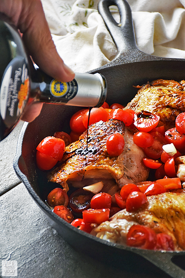 Easy Balsamic Chicken with Tomatoes Life Tastes Good