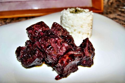 Cerdo en Salsa Picante de Ciruela