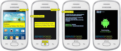 Download mode Samsung Galaxy Star Duos S5282