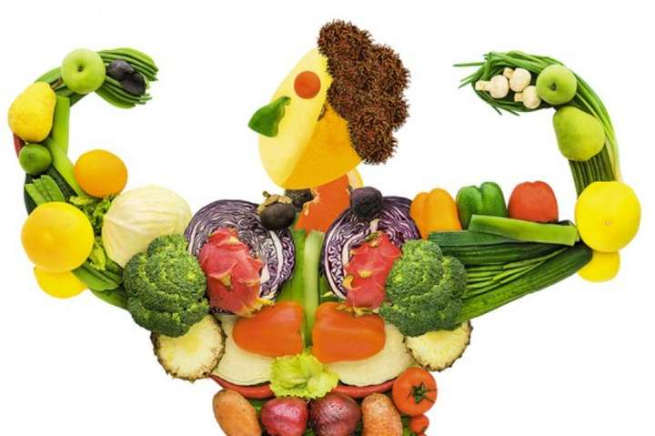 Основні компоненти правильного харчування, включаючи овочі