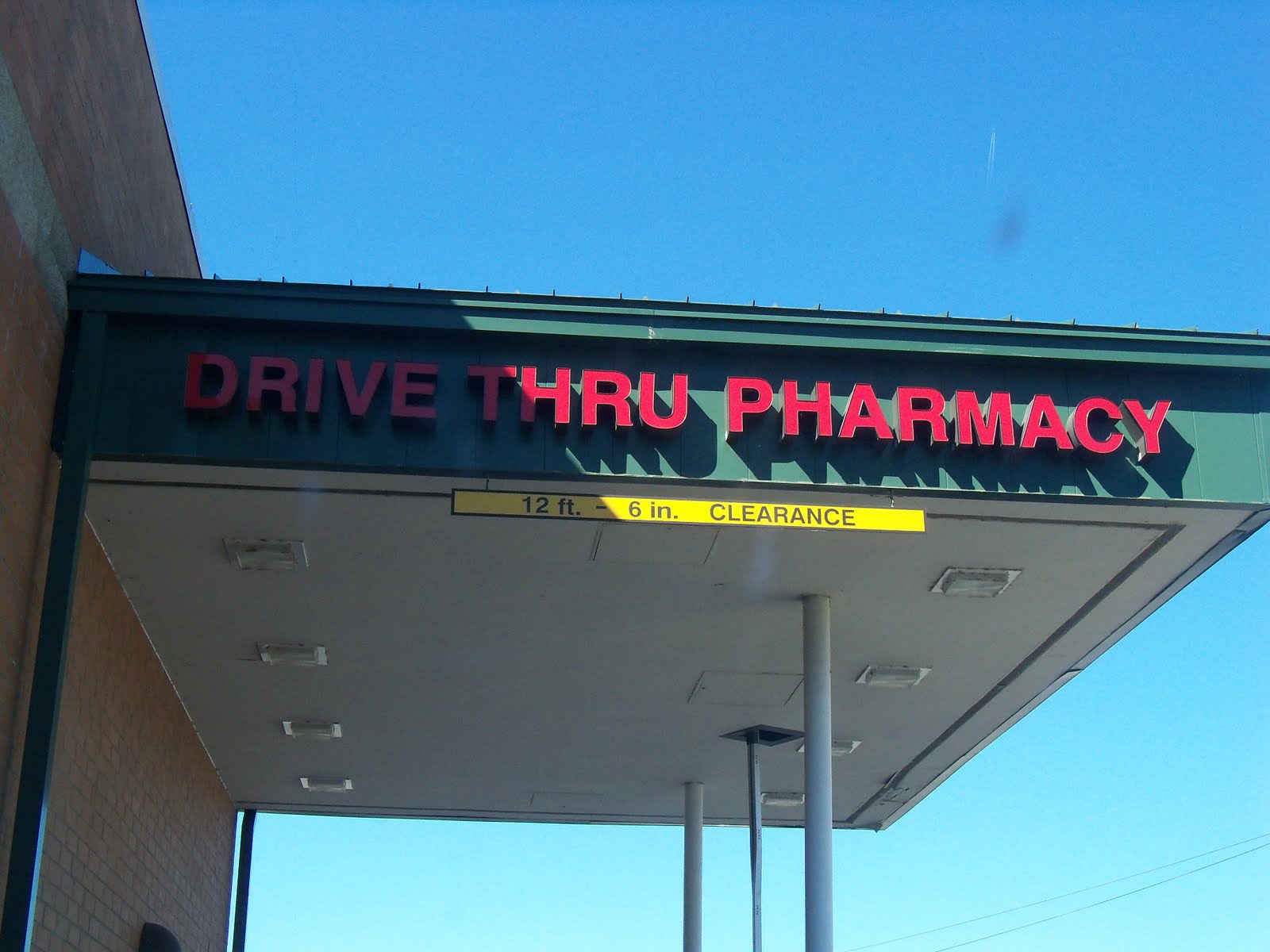 Dog Eared Walgreens Pharmacy Drive Thru
