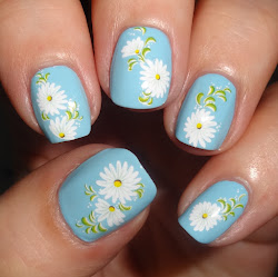 decals nail water daisy dream sparkly nails delights wendy