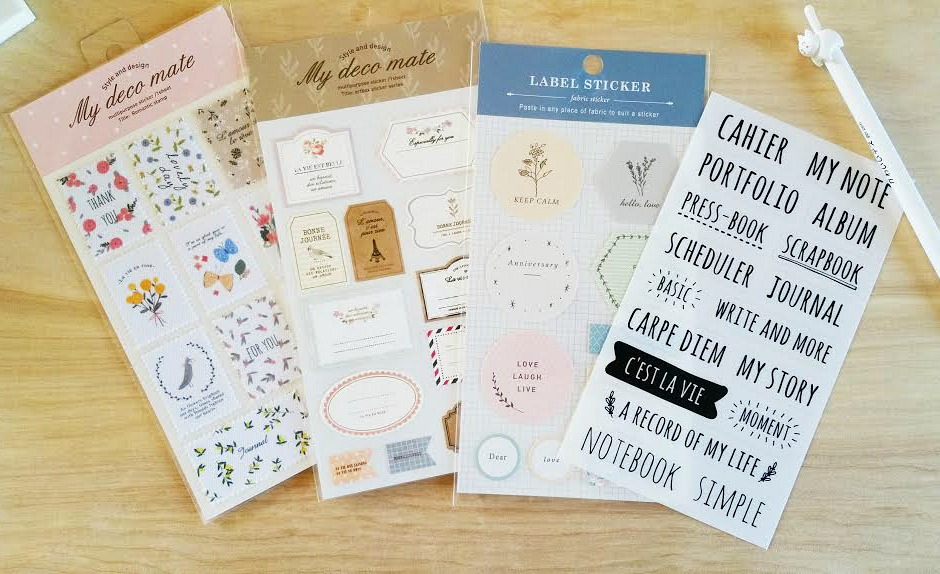 Artbox Korean Sticker Haul / Seaweed Kisses