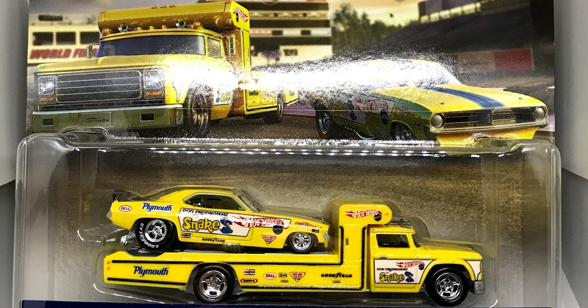 hot wheels car culture team transport snake and mongoose
