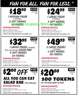 free Chuck E Cheese coupons february 2017 free Chuck E Cheese coupons february 2017