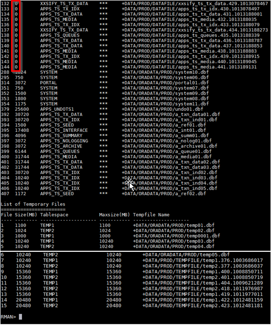 Davis Apps DBA RollForward a Standby Database using RMAN Incremental