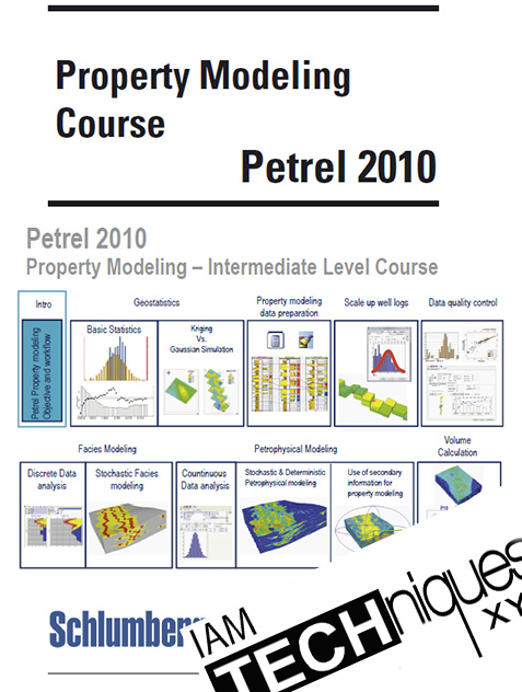 Schlumberger Petrel 2010 Property Modeling Courset