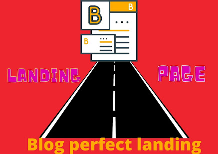 Blog landing page perfect