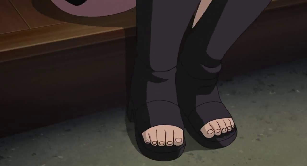 Anime Feet: Anime Footwear Question