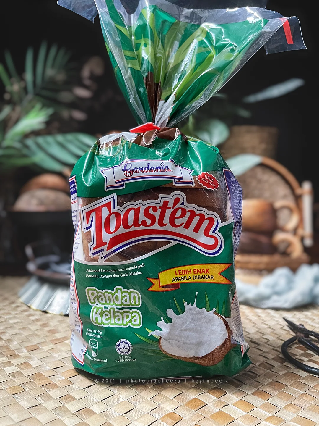 Roti Gardenia Toast’em Pandan Kelapa