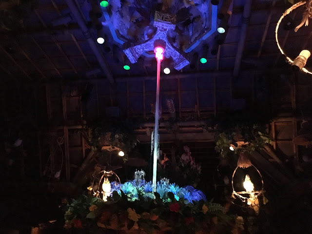 Fountain Enchanted Tiki Room Adventureland Disneyland