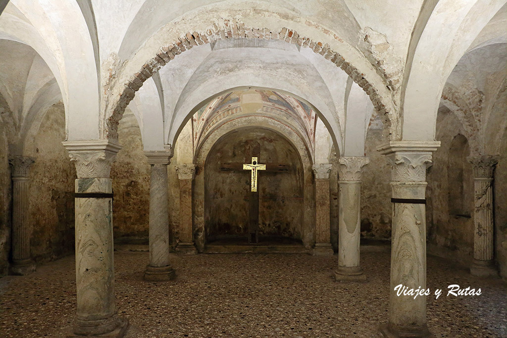 Cripta de la Catedral vieja de Brescia