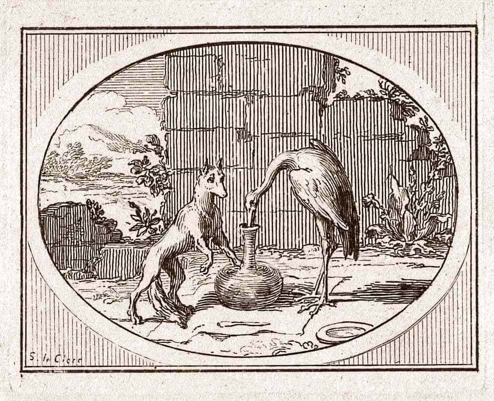 Der Storch In Der Fabel