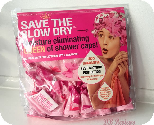 'Save the Blow Dry' A functional and trendy shower cap like no other