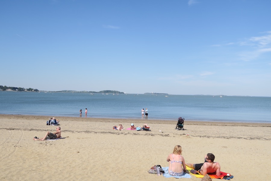 OOTD from Wollaston Beach near Boston