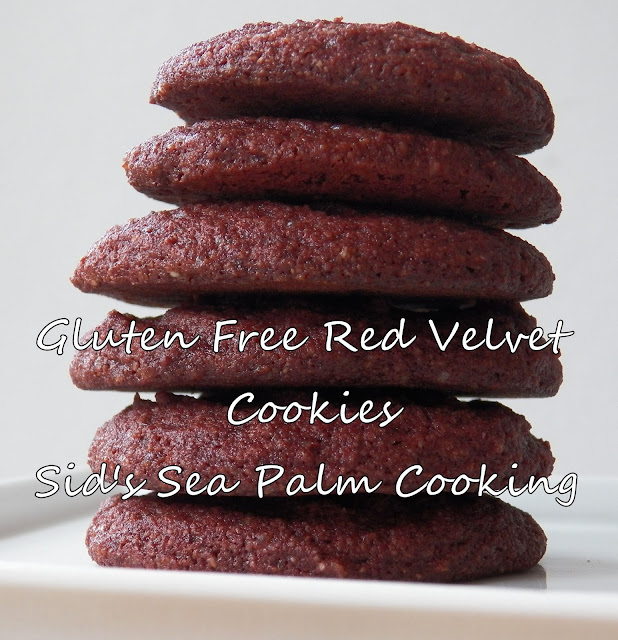 Gluten Free Red Velvet Cookies