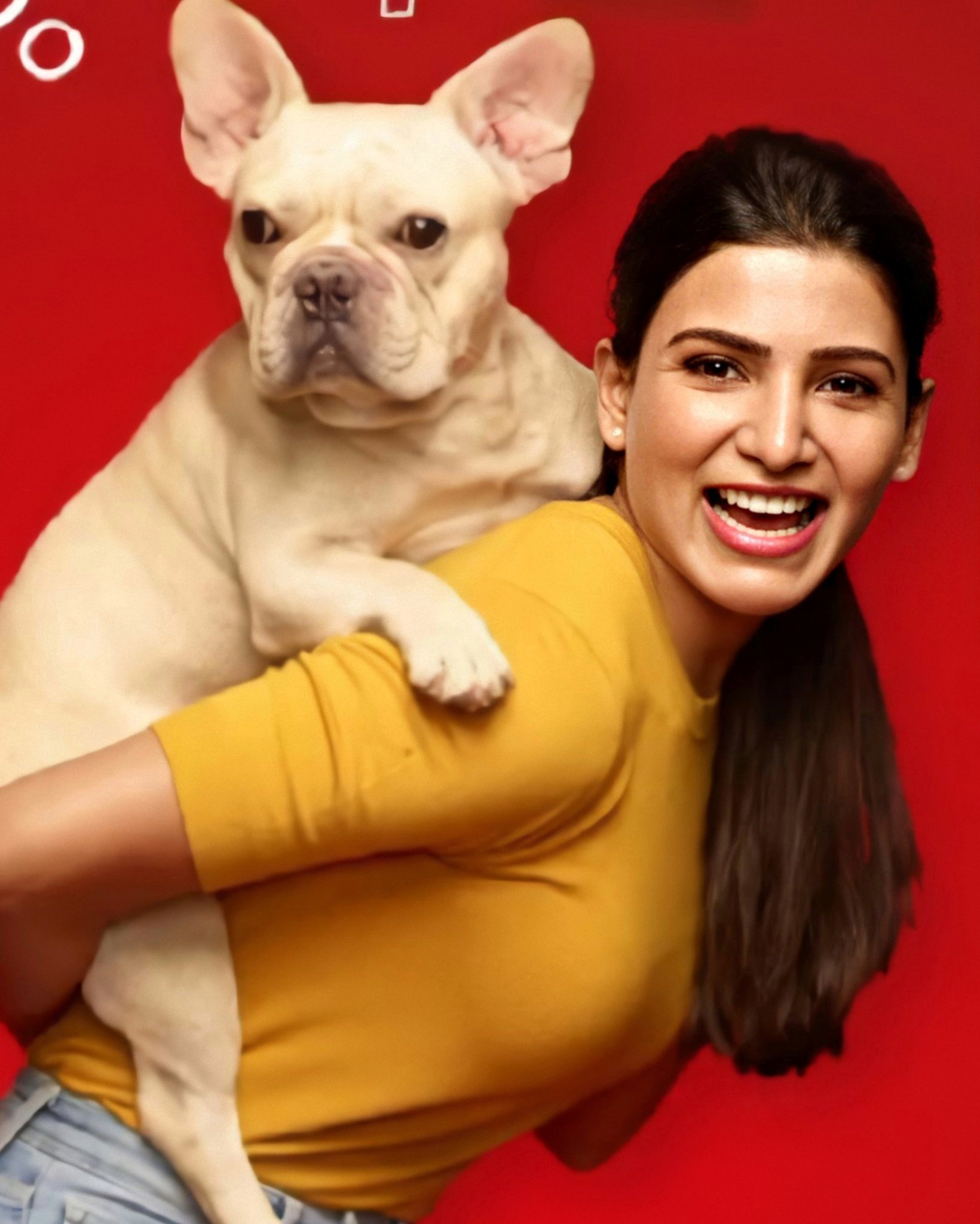 Samantha Akkineni Cute Photos with her pet dog Filmy19
