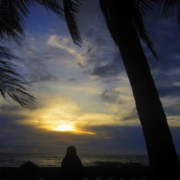 Kala Senja di Pantai Anyer