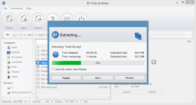 Download B1 Free Archiver