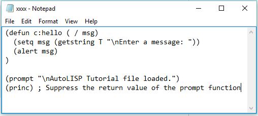 KT SALEEJ: How to use AoutoLISP (.lsp) Application