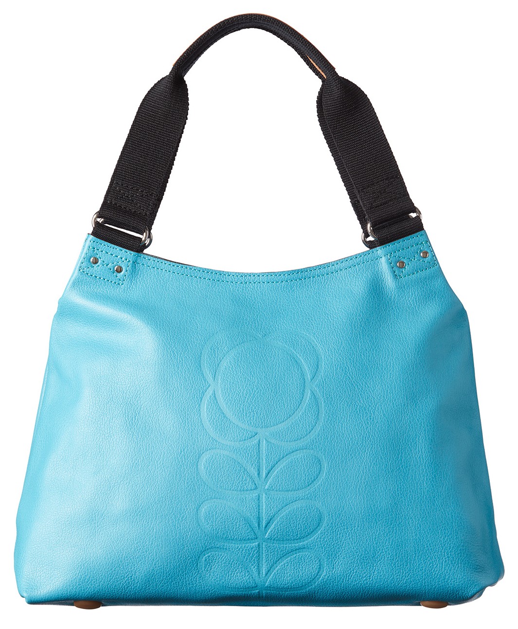 I Love Orla Kiely Orla Kiely SS16 Stem Flower Stem Embossed Leather