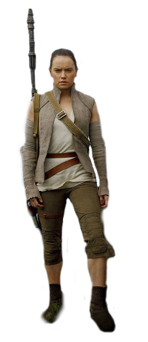 PNG Rey (Star Wars, Daisy Ridley, The Last Jedi, Force Awakens) - PNG World