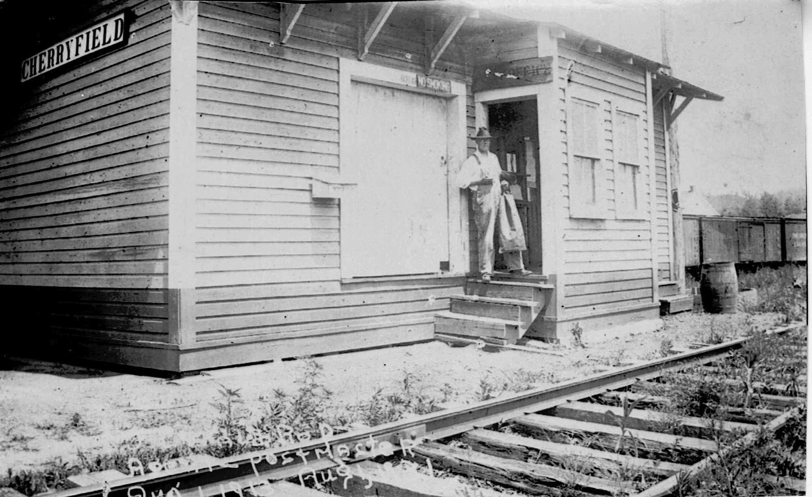 The Rowell Bosse North Carolina Room Cherryfield Landmarks Include