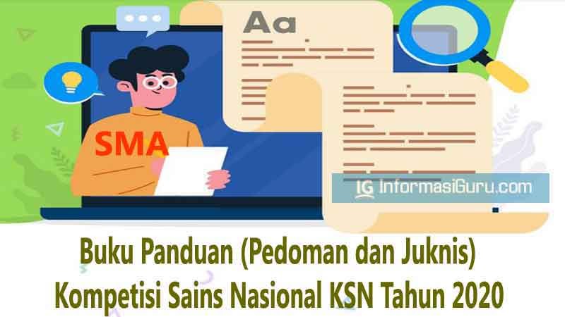 Pedoman Dan Panduan Ksn Sma Tahun 2020 I Pdf Informasiguru Com