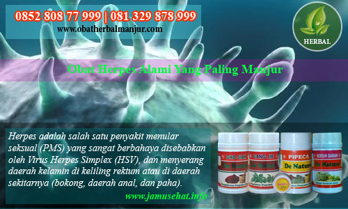 obat herpes bernanah