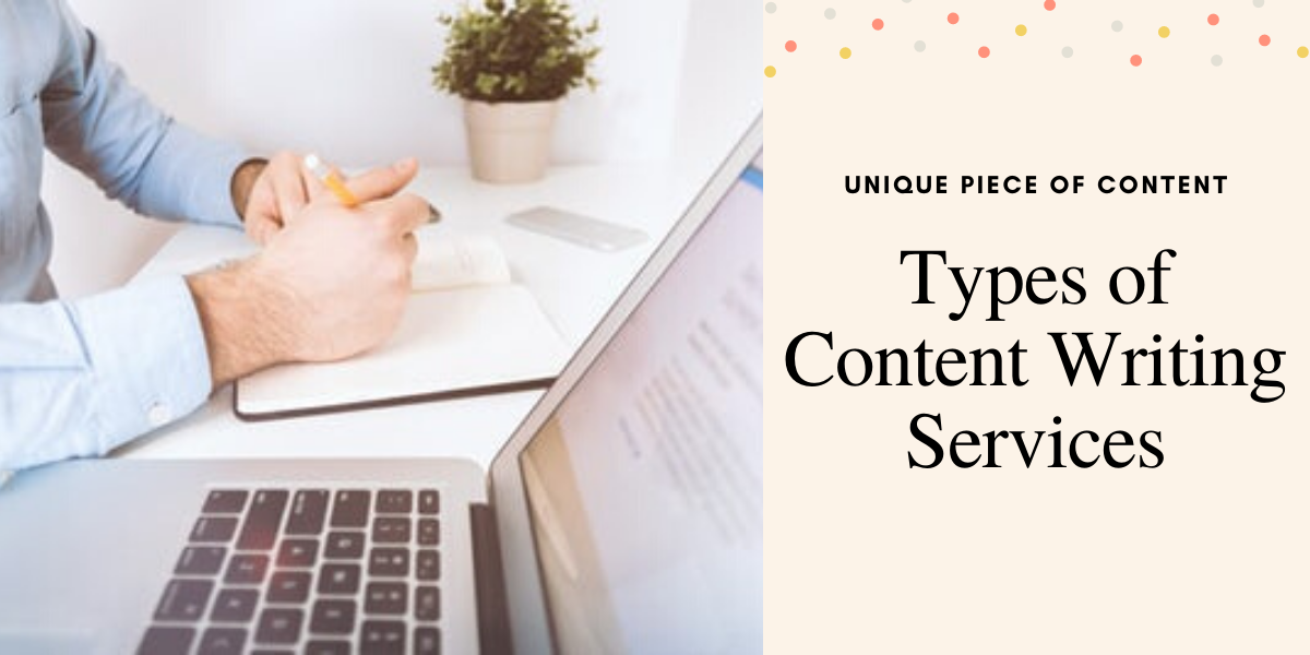 content writing services list