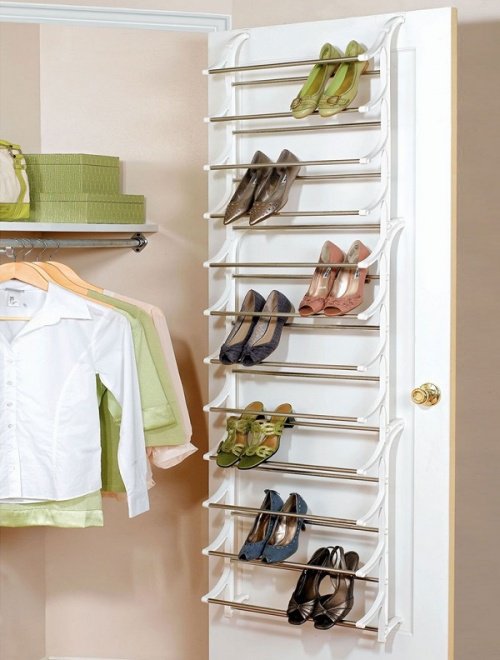 25 ideas para organizar los zapatos en tu hogar