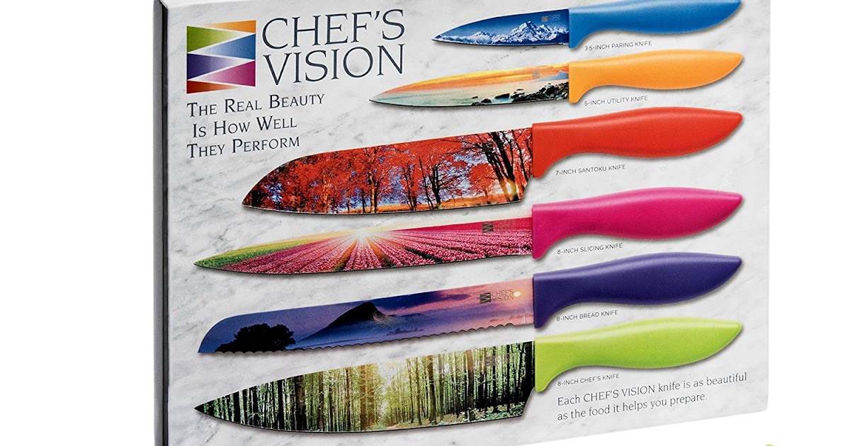 Chef's Vision knives Wrapped Up N U