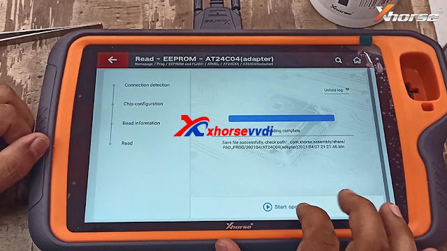 برنامه Xhorse VVDI Keytool Plus و Mini Prog Tata Vista ID46 AKL 09
