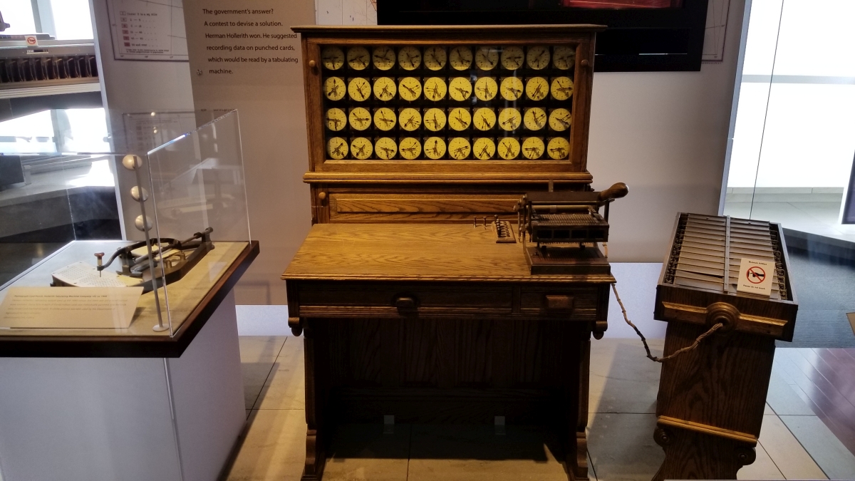 Tabulating Machine 1884 Mesin Tabulasi Herman Hollerith (IBM