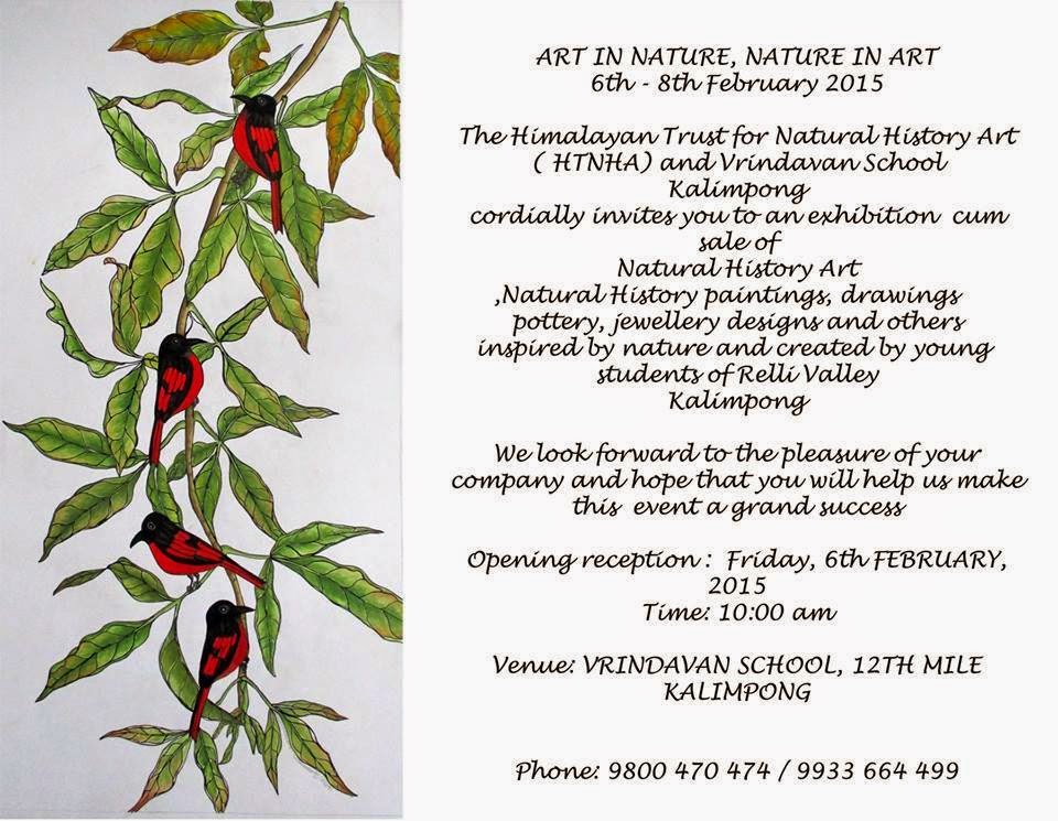 Art in Nature Exhibition cum Sell in Kalimpong