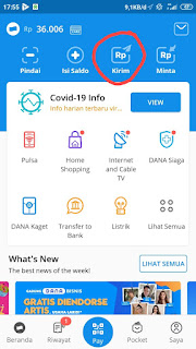 Cara transfer saldo Dana ke rekening Bank BCA,BNI,MANDIRI,BRI LENGKAP