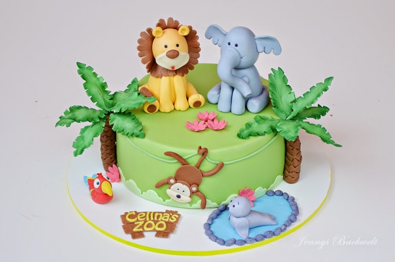 Geburtstagstorte Kinder Zoo
