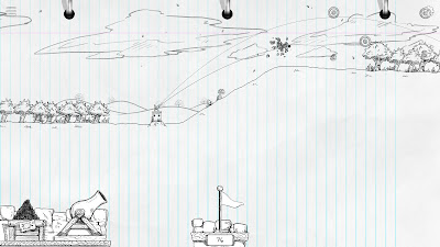 Notebook Artillery Game Screenshot 5